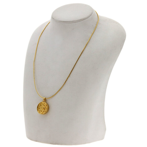 Hermes Lotus Necklace GP Women's HERMES - Picture 5 of 10